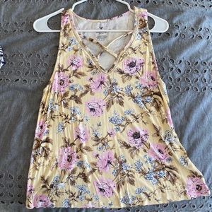 American Eagle Floral Tank